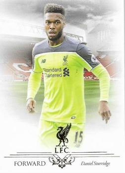 2016 Futera Unique Liverpool Premier #29. Daniel Sturridge Front