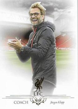 2016 Futera Unique Liverpool Premier #31. Jürgen Klopp Front