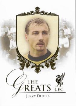 2016 Futera Unique Liverpool Premier #38. Jerzy Dudek Front