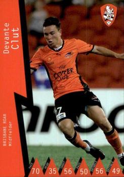 2014-15 Tap 'N' Play Football Federation Australia #NNO Devante Clut Front