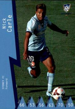 2014-15 Tap 'N' Play Football Federation Australia #NNO Nick Carle Front