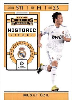 2019-20 Panini Chronicles - Contenders Historic Rookie Ticket #HT-OZL Mesut Ozil Front