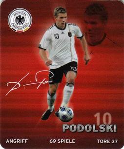 2010 Rewe DFB Team #10 Lukas Podolski Front