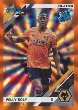 2019-20 Panini Chronicles - Donruss Press Proof Orange Laser #200 Willy Boly Front