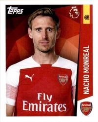 2018-19 Merlin Premier League 2019 #22 Nacho Monreal Front