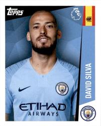 2018-19 Merlin Premier League 2019 #210 David Silva Front