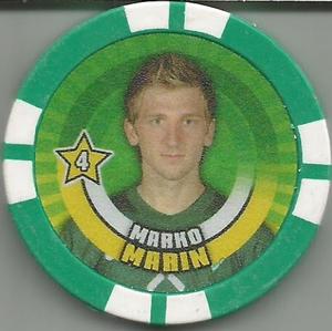 2010-11 Topps Bundesliga Chipz #8 Marko Marin Front