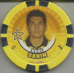 2010-11 Topps Bundesliga Chipz #19 Nuri Sahin Front