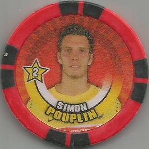 2010-11 Topps Bundesliga Chipz #37 Simon Pouplin Front