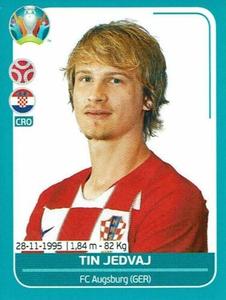 2020 Panini UEFA Euro 2020 International Stickers Preview #CRO11 Tin Jedvaj Front