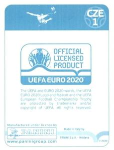 2020 Panini UEFA Euro 2020 International Stickers Preview #CZE1 Czech Republic Back