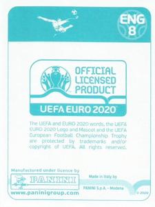 2020 Panini UEFA Euro 2020 International Stickers Preview #ENG8 Nick Pope Back