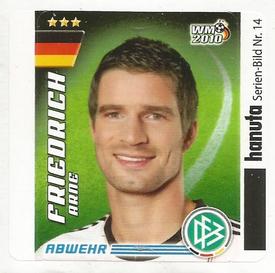 2010 Ferrero Goal DFB WM #14 Arne Friedrich Front