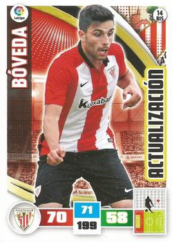 2015-16 Panini Adrenalyn XL Liga BBVA #14bis Boveda Front