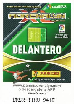 2015-16 Panini Adrenalyn XL Liga BBVA #18 Sabin Merino Back