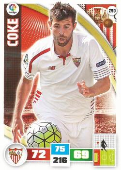 2015-16 Panini Adrenalyn XL Liga BBVA #290 Coke Front