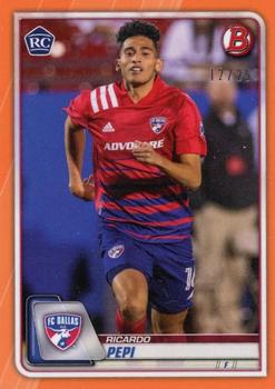 2020 Bowman MLS - Orange #62 Ricardo Pepi Front