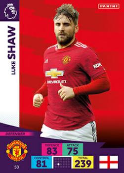 2020-21 Panini Adrenalyn XL Premier League #50 Luke Shaw Front