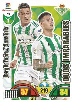 2017-18 Panini Adrenalyn XL LaLiga Santander #90 Sergio León / Sanabria Front