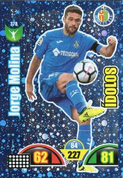 2017-18 Panini Adrenalyn XL LaLiga Santander #378 Jorge Molina Front