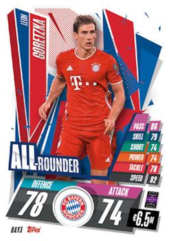 2020-21 Topps Match Attax UEFA Champions League #BAY3 Leon Goretzka Front