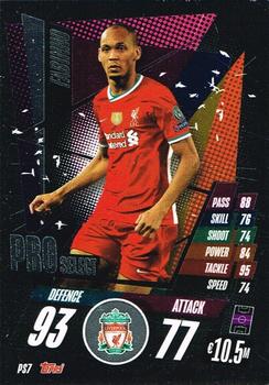 2020-21 Topps Match Attax UEFA Champions League - Pro Select #PS7 Fabinho Front