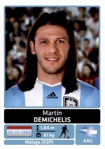 2011 Panini Copa América #25 Martin Demichelis Front