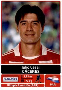 2011 Panini Copa América #142 Julio Cesar Caceres Front