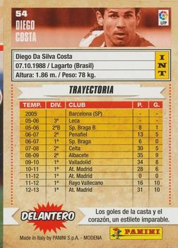 2013-14 Panini Megacracks #54 Diego Costa Back