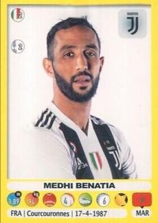 2018-19 Panini Calciatori Stickers #262 Medhi Benatia Front
