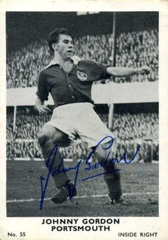 1961 A&BC Footballers #55 Johnny Gordon Front