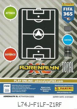 2021 Panini Adrenalyn XL FIFA 365 #46 Club Badge Back