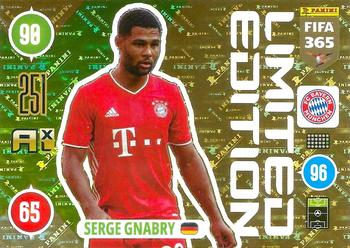2021 Panini Adrenalyn XL FIFA 365 - Limited Edition #LE-SG Serge Gnabry Front