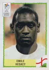 2000 Panini UEFA Euro Belgium-Netherlands Stickers #90 Emile Heskey Front