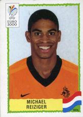 2000 Panini UEFA Euro Belgium-Netherlands Stickers #275 Michael Reiziger Front
