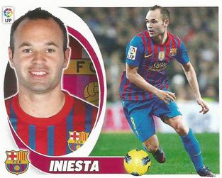 2012-13 Panini Este Spanish LaLiga Stickers #11 Andres Iniesta Front