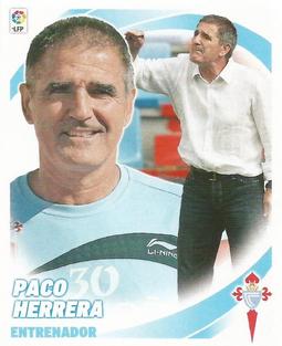 2012-13 Panini Este Spanish LaLiga Stickers #NNO Paco Herrera Front