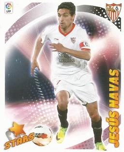 2012-13 Panini Este Spanish LaLiga Stickers - Stars #8 Jesus Navas Front