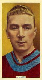 1936 Godfrey Phillips Soccer Stars #26 Alex Massie Front