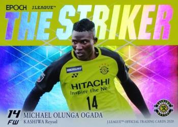 2020 J.League Official Trading Cards - The Striker #S05 Michael Olunga Front