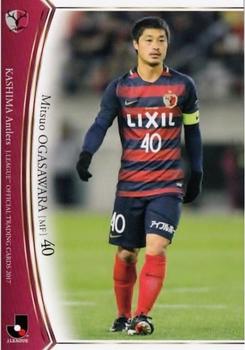 2017 BBM J.League Official Trading Cards #27 Mitsuo Ogasawara Front