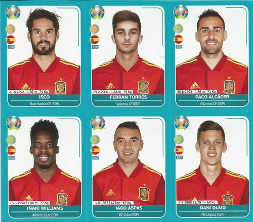 2020 Panini UEFA Euro 2020 International Stickers Preview - Spain Euro  Extra Jugon Sheets Soccer - Gallery | Trading Card Database
