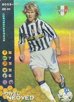 2003-04 Wizards Football Champions Italy #40 Pavel Nedved Front