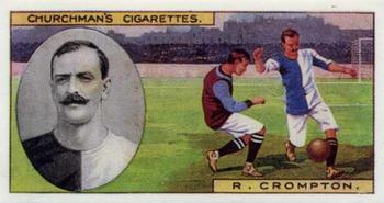 1914 Churchman's Footballers (Brown back) #1 Bob Crompton Front