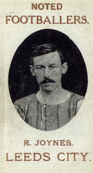 1908 Spiro Valeri Noted Footballers #7 Dickie Joynes Front
