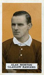 1924 British American Tobacco Famous Footballers #24 Alan Morton Front
