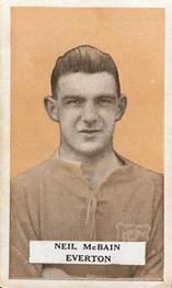 1925 British American Tobacco Famous Footballers #41 Neil McBain Front