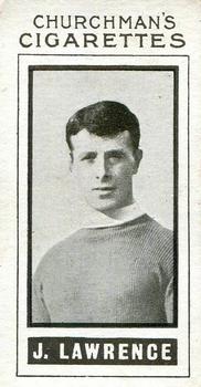 1914 Churchman's Footballers #8 James Lawrence Front
