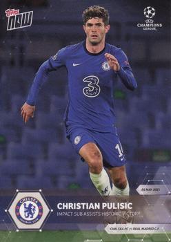 2020-21 Topps Now UEFA Champions League #076 Christian Pulisic Front
