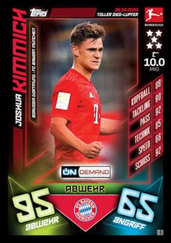 2019-20 Topps On-Demand Match Attax Bundesliga #OD139 Joshua Kimmich Front